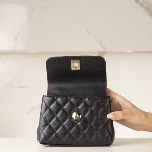 CHANEL 24k CoCo Handle Nano 黑色 图5
