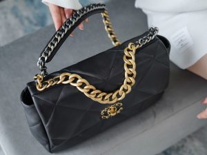 CHANEL BAG 经典黑 中号 图8