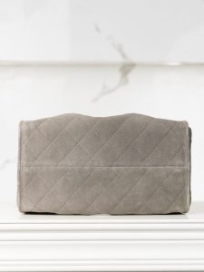 Chanel 灰色麂皮hobo 小号 图8