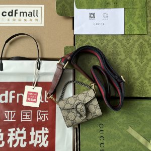 。【原厂皮配(Cdfmall三亚免税店手提袋】 Dionysus Supre Mini自从酒神包问世以来,深得万千少女热 图1