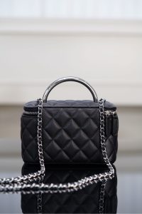 Chanel 25P 隐藏款 手柄长盒子包 荔枝牛 图2