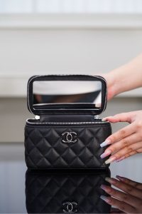 Chanel 25P 隐藏款 手柄长盒子包 荔枝牛 图6