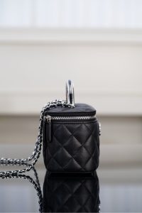 Chanel 25P 隐藏款 手柄长盒子包 荔枝牛 图4