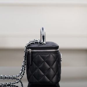 Chanel 25P 隐藏款 手柄长盒子包 荔枝牛 图4