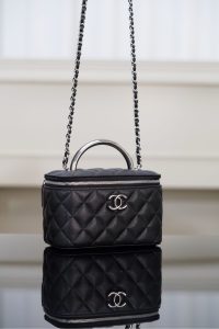 Chanel 25P 隐藏款 手柄长盒子包 荔枝牛 图5
