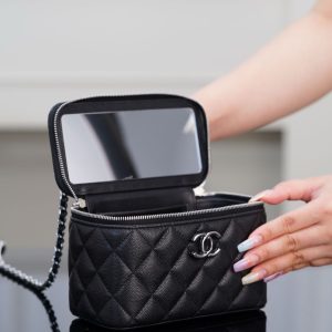 Chanel 25P 隐藏款 手柄长盒子包 荔枝牛 图7