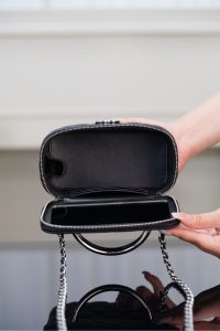 Chanel 25P 隐藏款 手柄长盒子包 荔枝牛 图8