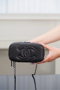 Chanel 25P 隐藏款 手柄长盒子包 荔枝牛 图9