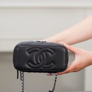 Chanel 25P 隐藏款 手柄长盒子包 荔枝牛 图9