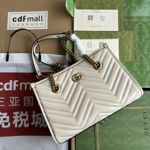 【配置专柜包装】GG Marmont系列小号托特包 图1