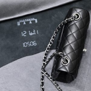 原厂皮 Classic Flap万年经典款Cf大mini鱼子酱球纹回货 图5