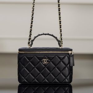 chanel 25P 新款编织手柄 盒子包 图1