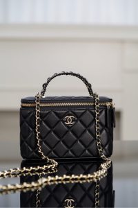 chanel 25P 新款编织手柄 盒子包 图4