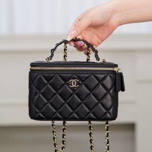 chanel 25P 新款编织手柄 盒子包 图5