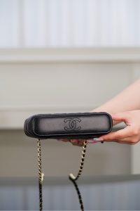 chanel 25P 新款编织手柄 盒子包 图9