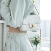 Chanel 金属球方胖子 白色 图1