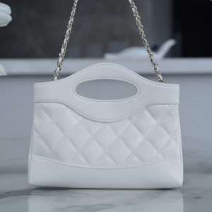 CHANEL 横款31bag nano 白色 图3