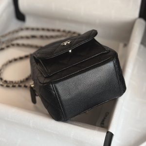24c mini双肩包 黑色 尺寸18*22*10cm 图2