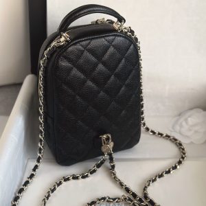 24c mini双肩包 黑色 尺寸18*22*10cm 图5