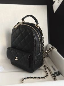 24c mini双肩包 黑色 尺寸18*22*10cm 图9