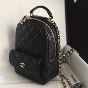 24c mini双肩包 黑色 尺寸18*22*10cm 图9