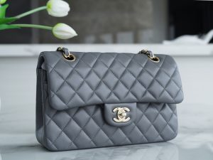 CF Classic Flap|小号 羊皮 深灰ʚྀིɞ 图3