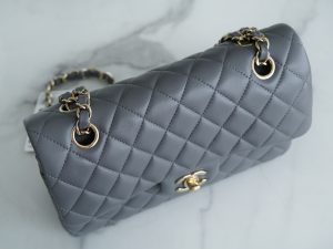 CF Classic Flap|小号 羊皮 深灰ʚྀིɞ 图5