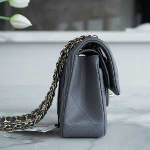 CF Classic Flap|小号 羊皮 深灰ʚྀིɞ 图9