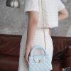 CHAENL 新色 Kelly手柄包 冰川蓝 图1