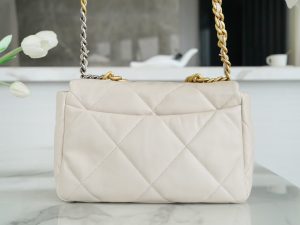 CHANEL BAG 米白 中号 图3
