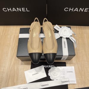 顶级版本 香奈儿 经典的Chanel sling back 图1