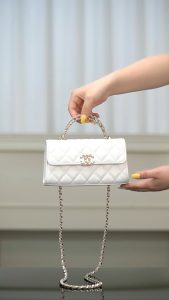 Chanel 25s 交叉手柄kelly 白金 横版 图1
