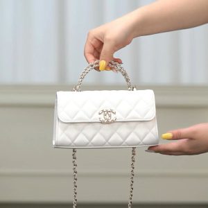 Chanel 25s 交叉手柄kelly 白金 横版 图1