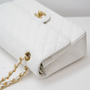 「Classic Flap」经典口盖包 中号 仙女白 图7