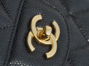 CF Classic Flap Jumbo |鱼子酱 黑金 大号 图9