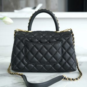 CHANEL 23P Coco handle 黑色 小号 图3