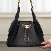 Chanel small hobo bag 黑色牛仔小号 图1