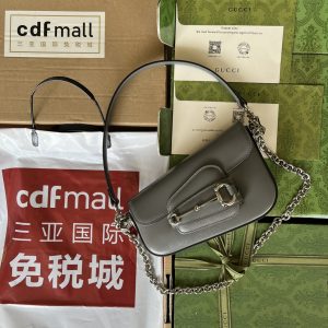 【配置专柜包装】Gucci Horsebit 1955系列迷你肩背包款号774209 1DB0N 9014品牌以全新视角 图1
