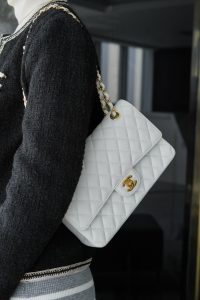 「Classic Flap」经典口盖包 中号 仙女白 图4