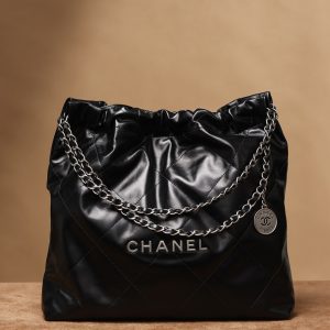 CHANEL 香奈儿中号银字22bag系列中号 图2