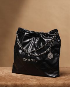 CHANEL 香奈儿中号银字22bag系列中号 图3