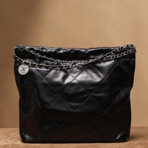 CHANEL 香奈儿中号银字22bag系列中号 图5