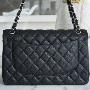 CF Classic Flap Jumbo |鱼子酱 黑银 大号 图5