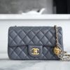 Chanel 金属球 Mini深灰色 图1