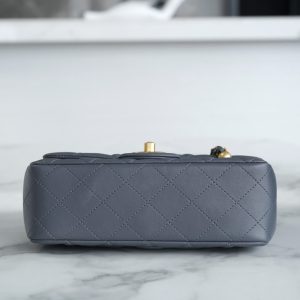 Chanel 金属球 Mini深灰色 图8