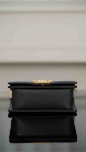 Chanel leboy 小球纹黑金小号 图9