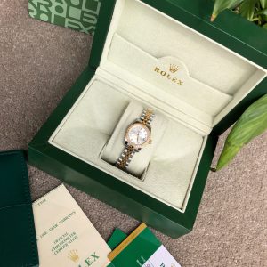 劳力士女装日志型28mm日志系列,女装日志型的蚝式表壳是坚固优雅、完美比例的典范 图1