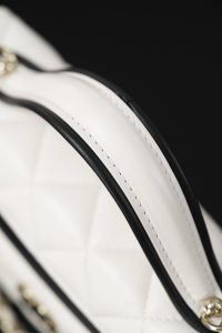 Chanel 26ss隐藏款 熊猫拼色LP盒子包 白色 图2