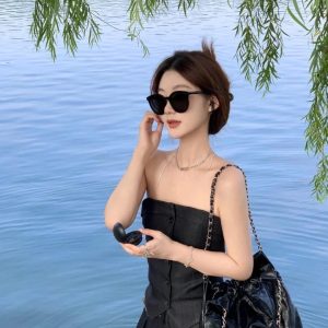 CHANEL 22 bag 垃圾袋 上身图 图2