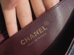 CF Classic Flap |荔枝纹 Mini 黑金 图9